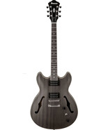 Ibanez AS53 Artcore Semi Hollow Electric Guitar Flat Transparent Black - £505.79 GBP