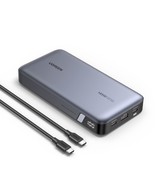 UGREEN 145W Power Bank 25000mAh Portable Charger USB C 3-Port PD3.0 Batt... - £149.33 GBP