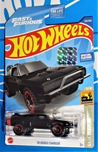 Hot Wheels Factory Set 2022 Baja Blazers &#39;70 Dodge Charger Black Fast &amp; Furious - £4.77 GBP