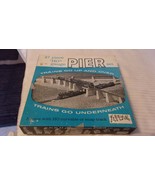 HO Scale Atlas 47 Piece Pier Set, Gray #80 BNOS, Vintage - £39.38 GBP
