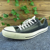 Converse All Star Men Sneaker Shoes Gray Fabric Lace Up Size 10 Medium - £23.73 GBP