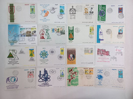 Egypt set of 16 the First Day Covers Egyptian Stamps F DC  lot of 16 - £21.23 GBP