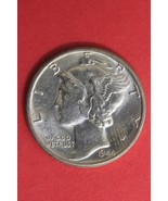 1944 P Silver Mercury Dime Exact Coin Shown Fast Flat Rate Shipping OCE 72 - $19.34 CAD