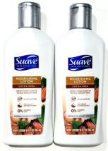 2 Bottles Suave Skin Solutions Nourishing Lotion Cocoa Shea 10 Oz. - £17.19 GBP