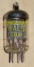 By Tecknoservice Antique Radio Valve 6AL5 Various Brands New And Used - $9.18