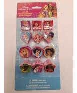 Disney Princess 12 Pc Hair Clip Set Shapes - $16.29