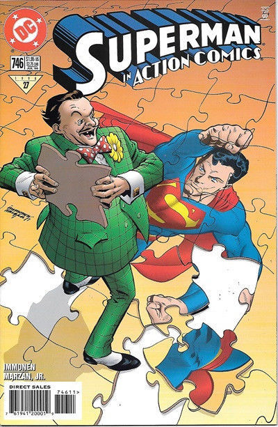 Action Comics Comic Book #746 Superman DC Comics 1998 NEAR MINT NEW UNREAD - £3.14 GBP