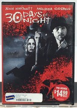 30 Days Of Night DVD 2008 Movie Josh Hartnett Melissa George Horror Vampires - $4.95