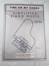 Time On My Hands Simplified Piano Duets Vintage Sheet Music - $9.95