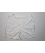 Deadstock Vintage 90s Y2K Jos A Bank Mens 44 Golf Chino Shorts White Cotton - $48.55 CAD