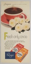 1955 Print Ad Kroger Supermarkets French Brand &amp; Spotlight Fresh Coffee Beans  - £10.77 GBP