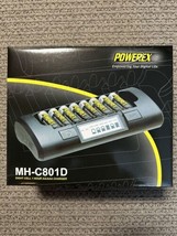 Powerex MH-C980 Turbo Battery Charger Analyzer 8 slot AA AAA NiMH NiCd Tester - £56.48 GBP