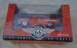 Racing Champions Route 66 Raceway 2000 Diecast 1 : 43 57 Chevy - £29.42 GBP