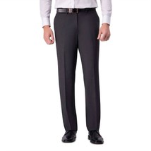 Haggar Clothing plain solid stretch straight fit pants size 38W32L - $37.62