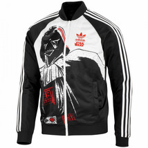 New Adidas Original Darth Vader Snoop dogg Star Wars Track Jacket Hoodie P99576 - £119.89 GBP