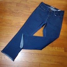 Levi&#39;s Jeans Curvy Boot Cut Enlarged Pockets Dark Wash Stretch Size 31 / 12 - £21.57 GBP