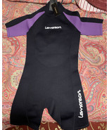 Lemorech Shorty Neoprene Wetsuit 2mm Youth 14 Purple Black - €21,55 EUR