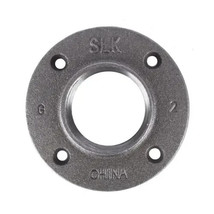 STZ Industries 310UF-2 Floor Flange 2&quot; FIP each Black Malleable Iron - $10.87