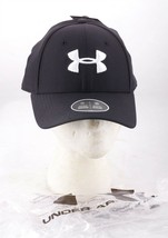 Under Armour Hat ST-909045 baseball hat golf cap Black with White Logo- New - £15.14 GBP
