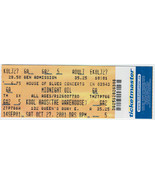 MIDNIGHT OIL 2001 Full Ticket Stub Toronto Warehouse Kool Haus House Of ... - $12.00 CAD