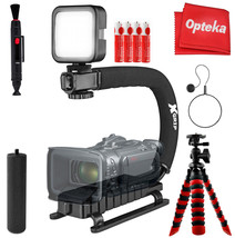 Opteka x-Grip for Canon EOS 90D w/ Hand Grip, LED Video Light &amp; Flex Tripod - $64.99