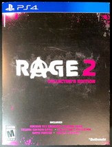 NEW Rage 2 Collector&#39;s Edition Playstation 4 Video Game Steelbook Poster Ruckus - £66.40 GBP