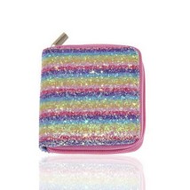   Rainbow Glitter Wallets for Women Clutch Pu Leather Ladies Phone Bag Card Hold - £16.68 GBP