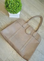 ROSETTI BROWN FAUX LEATHER LARGE HANDBAG - £9.72 GBP