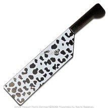 Munetoshi 17.5&quot; Foam Black Dot Spotted Cleaver Dagger Replica Cursed Cos... - $8.89