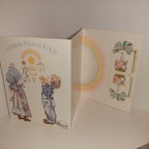 Vintage Holly Hobbie Greeting Card Punch Out MOBILE Birthday Card 1978 - £16.45 GBP