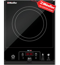 Portable Induction Cooktop, Hot Plate Electric Stove Top Burner 1800W - $205.16