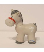 Fisher Price Little People GREY HORSE Whote Spots Nativity Farm Barn Ark... - £3.87 GBP