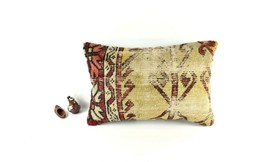 16x24 Kilim Pillow Cover Handmade Vintage Anatolian Lumbar Cushion Cover A2682 - £18.25 GBP