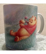 Winnie The Pooh Simply Pooh Big Coffee Mug Cup Colored Pencil Drawn Pooh... - £23.96 GBP