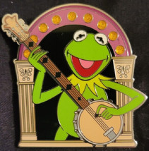 Disney Jim Henson Muppets Kermit the Frog Playing a Banjo pin - £13.32 GBP