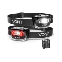 Vont LED Headlamp | IPX5 Waterproof | With red Light | 7 Modes | | Headlights fo - £27.55 GBP