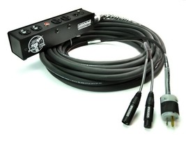 Whirlwind APC2 Powerlink Cable 12g Edison AC with 2 XLR Audio 50ft Drop ... - $526.98