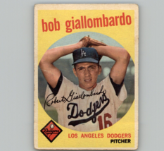 1959 Topps #321 Bob Giallombardo Los Angeles Dodgers - $3.07