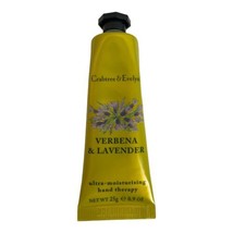 Crabtree &amp; Evelyn Verbena and Lavender Hand Cream Hand Therapy 0.9 oz New - £18.18 GBP