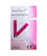 Easy Touch Test Strips For Blood Hemoglobin Level Check - 25 Test Strips - €32,40 EUR