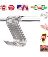 20 Pcs Dishwasher Safe 5-Inch Meat Hooks - Heavy Duty for Butchers and H... - $39.86 CAD