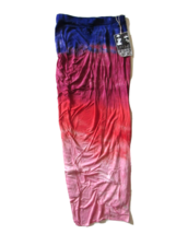 NWT Young Fabulous &amp; Broke Kit in Purple Rainbow Asymmetrical Wrap Maxi Skirt M - £40.48 GBP