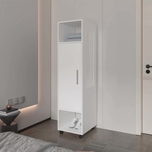 Summit Melamine Wardrobe w/ Mirror &amp; Storage - $4,105.43 MXN
