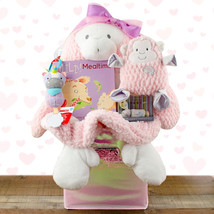 Monkey Around: New Baby Gift Basket - £106.46 GBP