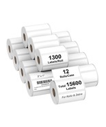 AveneMark 15,600 3&quot; x 1&quot; Direct Thermal Labels (12 Rolls -1300 per roll) - $41.01 CAD