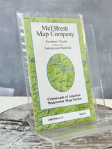 Freedom&#39;s Tracks, A Map of the Underground Railroad McElfresh Map Company 2005 - $24.19