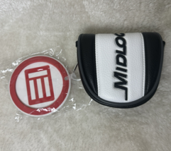 EVNROLL Midlock Black/White Mallet Putter Headcover &amp; Putting Disc. Magn... - $32.18