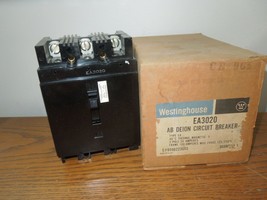 Westinghouse EA3020 20A 3P 240VAC AB Deion Circuit Breaker New Surplus - $150.00
