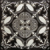 PVC Faux Tin Antique Finish Decorative Ceiling Tile #218 - $12.97