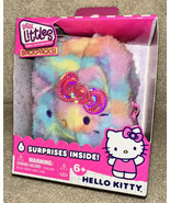 Real Littles Backpacks! SANRIO Mini HELLO KITTY Fuzzy Pastels &amp; 6 Surpri... - £23.14 GBP